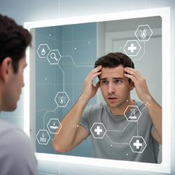 Imagen Pérdida de cabello en hombres